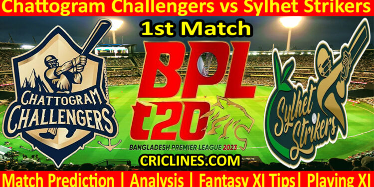 Today Match Prediction-CCH vs SYL-Dream11-BPL T20-2023-1st Match-Who Will Win