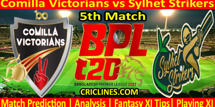 Today Match Prediction-COV vs SYL-Dream11-BPL T20-2023-5th Match-Who Will Win