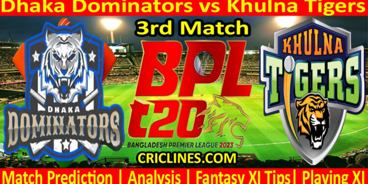 Today Match Prediction-DD vs KT-Dream11-BPL T20-2023-3rd Match-Who Will Win