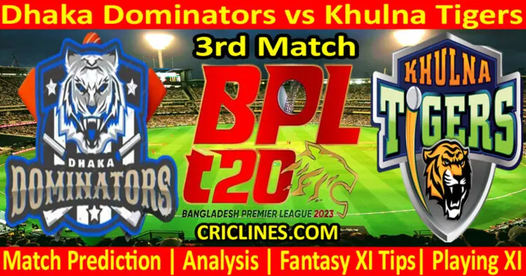 Today Match Prediction-DD vs KT-Dream11-BPL T20-2023-3rd Match-Who Will Win
