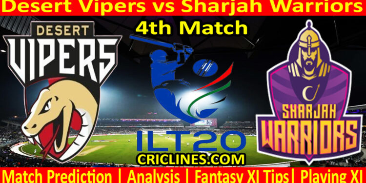 Today Match Prediction-DV vs SW-IL T20 2023-4th Match-Who Will Win