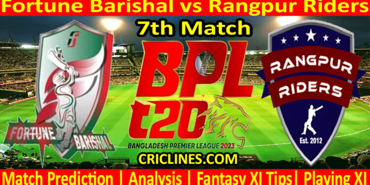 Today Match Prediction-FB vs RGR-Dream11-BPL T20-2023-7th Match-Who Will Win