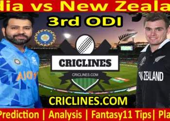 Today Match Prediction-IND vs NZ-Dream11-3rd ODI-2023-Who Will Win