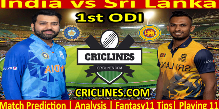 Today Match Prediction-IND vs SL-Dream11-1st ODI-2023-Who Will Win