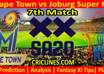Today Match Prediction-MICT vs JSK-SA20 T20 2023-Dream11-7th Match-Who Will Win