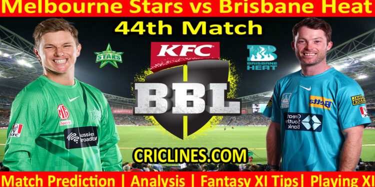 Today Match Prediction-MLS vs BH-Dream11-BBL T20 2022-23-44th Match-Who Will Win