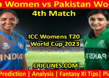 Today Match Prediction-INDW vs PAKW-Dream11-T20 World Cup 2023-4th Match-Who Will Win