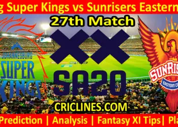 Today Match Prediction-JSK vs SEC-SA20 T20 2023-Dream11-27th Match-Who Will Win