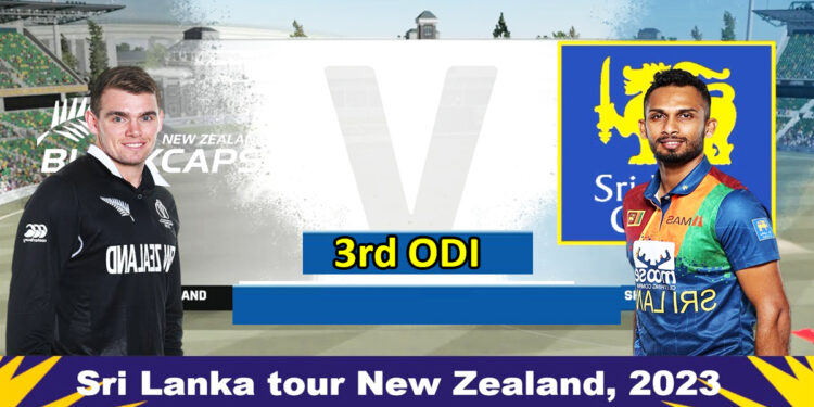 Today Match Prediction-NZ vs SL-3rd ODI-2023-Dream11-Who Will Win Today