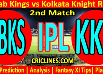 Today Match Prediction-PBKS vs KKR-IPL T20 2023-2nd Match-Dream11-Who Will Win