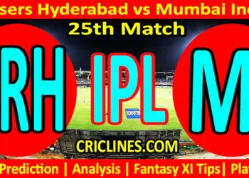 Today Match Prediction-SRH vs MI-IPL T20 2023-25th Match-Dream11-Who Will Win