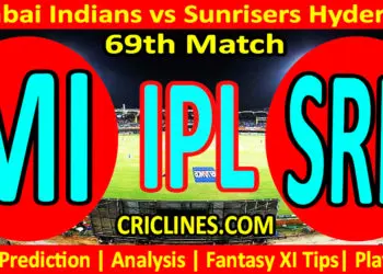 Today Match Prediction-MI vs SRH-IPL Match Today 2023-69th Match-Venue Details-Dream11-Toss Update-Who Will Win