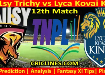 Today Match Prediction-BT vs LKK-TNPL T20 2023-12th Match-Who Will Win