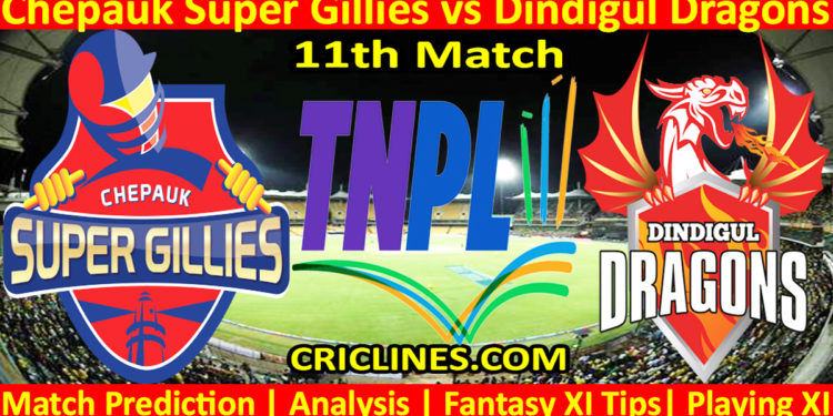 Today Match Prediction-CSG vs DID-TNPL T20 2023-11th Match-Who Will Win