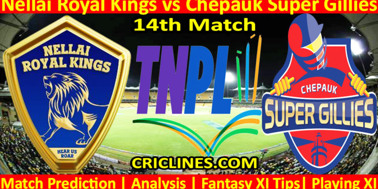Today Match Prediction-NRK vs CSG-TNPL T20 2023-14th Match-Who Will Win