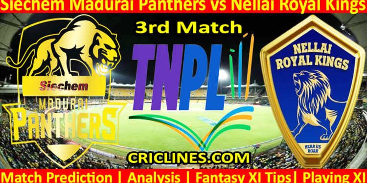 Today Match Prediction-SMP vs NRK-TNPL T20 2023-3rd Match-Who Will Win