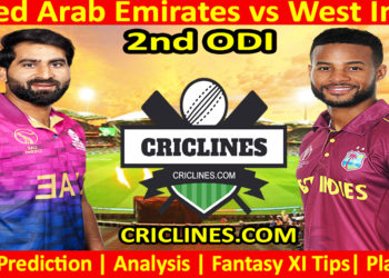 Today Match Prediction-UAE vs WI-2nd ODI-Dream11-2023-Who Will Win