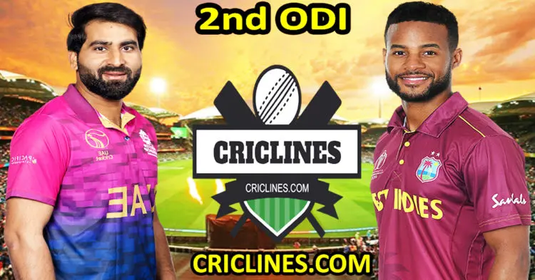 Today Match Prediction-United Arab Emirates vs West Indies-2nd ODI-Dream11-2023-Who Will Win