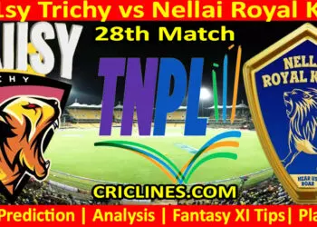 Today Match Prediction-BT vs NRK-TNPL T20 2023-28th Match-Who Will Win