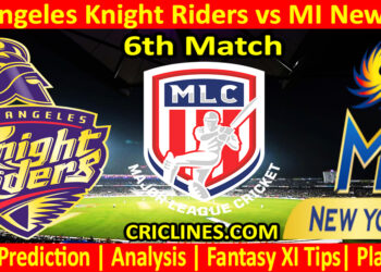 Today Match Prediction-LAKR vs MINY-MLC T20 2023-6th Match-Who Will Win