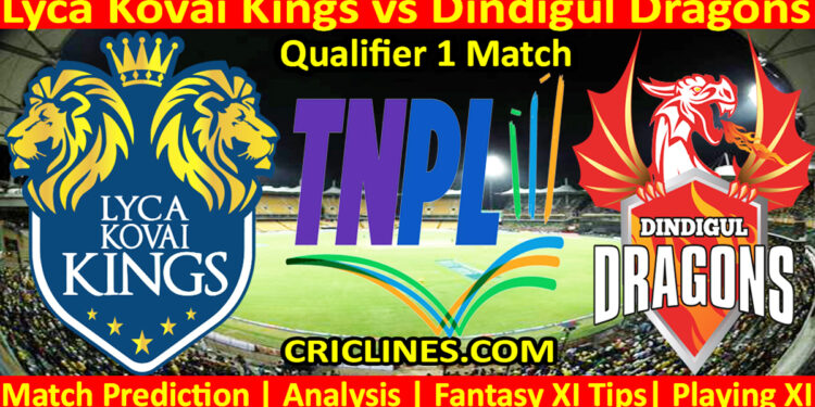 Today Match Prediction-LKK vs DID-TNPL T20 2023-Qualifier 1 Match-Who Will Win