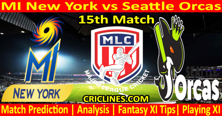 Today Match Prediction-MINY vs SOR-MLC T20 2023-15th Match-Who Will Win