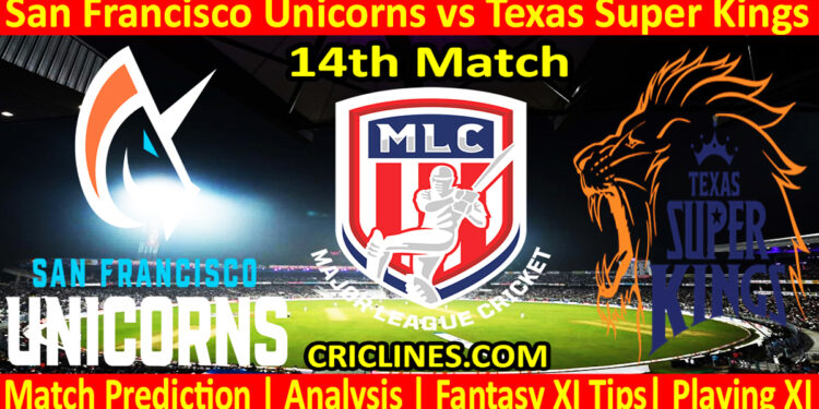 Today Match Prediction-SFU vs TSK-MLC T20 2023-14th Match-Who Will Win