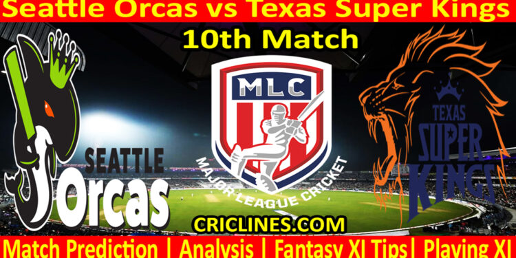 Today Match Prediction-SOR vs TCK-MLC T20 2023-10th Match-Who Will Win