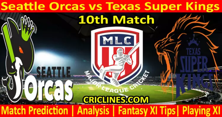 Today Match Prediction-SOR vs TCK-MLC T20 2023-10th Match-Who Will Win