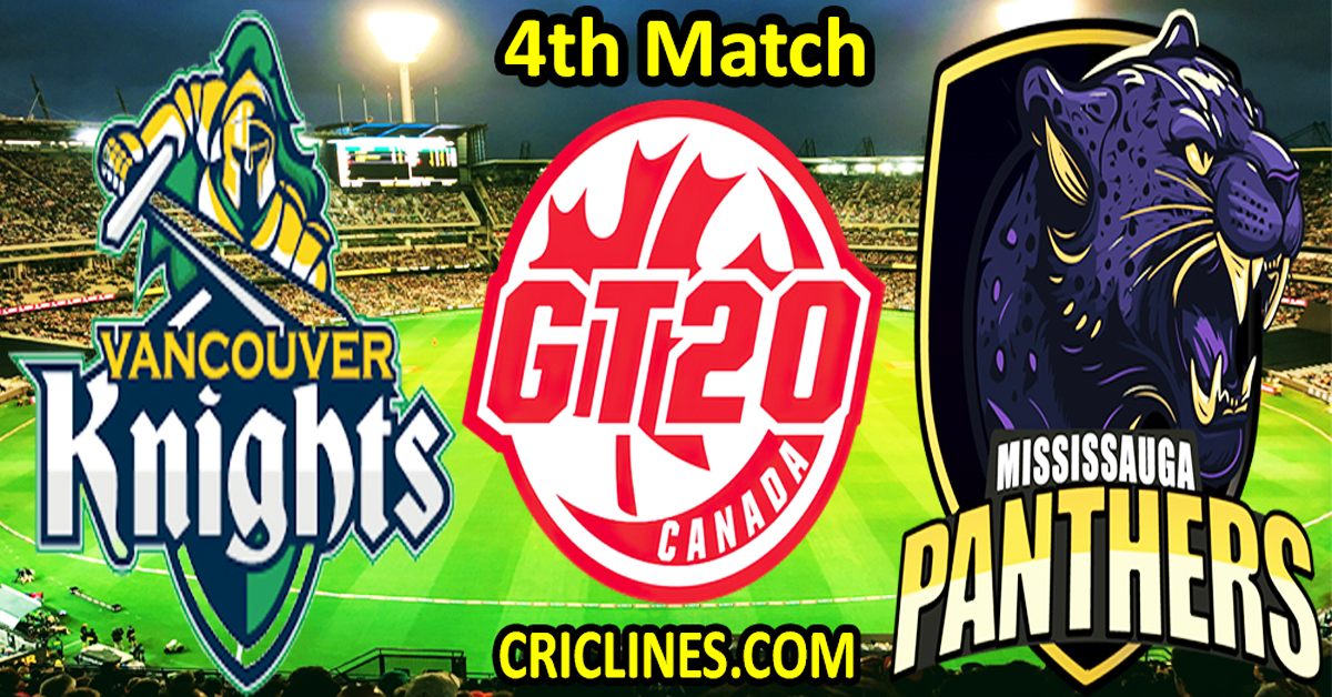 Today Match Prediction-Vancouver Knights vs Mississauga Panthers-Dream11-GT20-2023-4th Match-Who Will Win