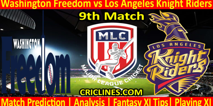 Today Match Prediction-WAF vs LAKR-MLC T20 2023-9th Match-Who Will Win