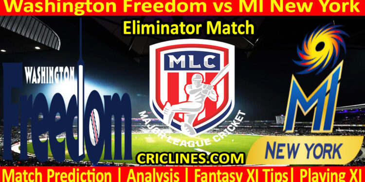 Today Match Prediction-WAF vs MINY-MLC T20 2023-Eliminator Match-Who Will Win