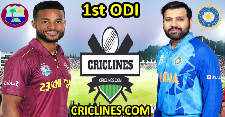Today Match Prediction-West Indies vs India-Dream11-3rd ODI 2023-Who Will Win