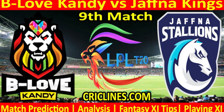 Today Match Prediction-BLK vs JKS-Dream11-LPL T20 2023-9th Match-Who Will Win