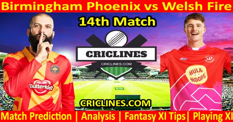 Today Match Prediction-BPX vs WFR-The Hundred League-2023-14th Match-Who Will Win