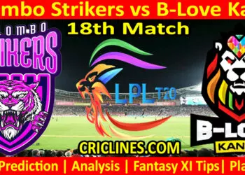 Today Match Prediction-CLS vs BLK-Dream11-LPL T20 2023-18th Match-Who Will Win