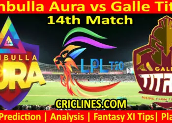 Today Match Prediction-DBA vs GTS-Dream11-LPL T20 2023-14th Match-Who Will Win