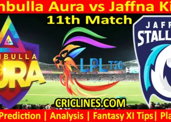 Today Match Prediction-DBA vs JKS-Dream11-LPL T20 2023-11th Match-Who Will Win