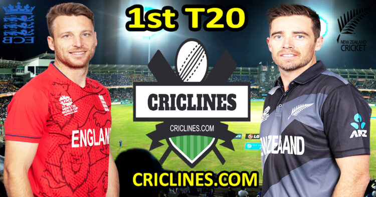 Today Match Prediction-England vs New Zealand-1st T20-2023-Dream11-Who Will Win Today