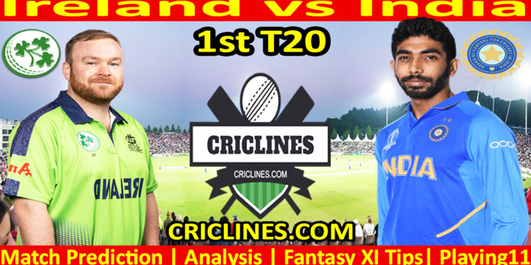 Today Match Prediction-IRE vs IND-Dream11-1st T20 2023-Who Will Win