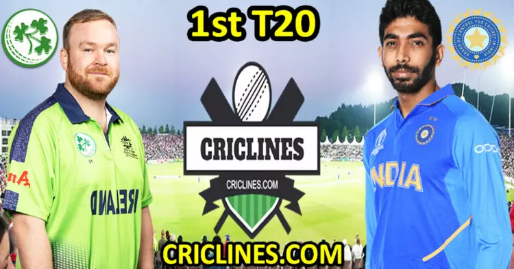 Today Match Prediction-Ireland vs India-Dream11-1st T20 2023-Who Will Win