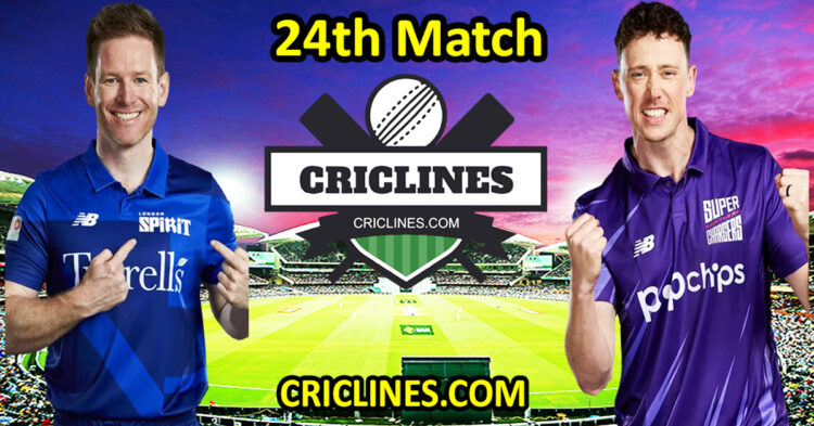 Today Match Prediction-London Spirit vs Northern Superchargers-The Hundred League-2023-24th Match-Who Will Win