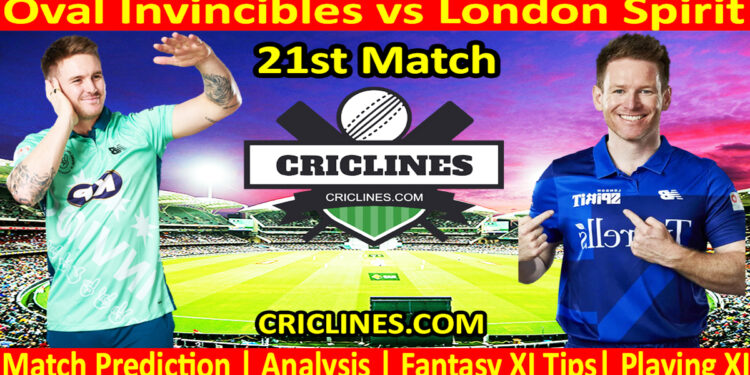 Today Match Prediction-OVI vs LNS-The Hundred League-2023-21st Match-Who Will Win