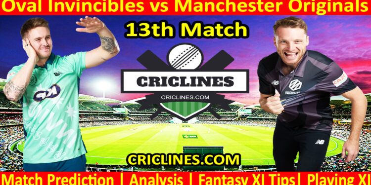 Today Match Prediction-OVI vs MOS-The Hundred League-2023-13th Match-Who Will Win