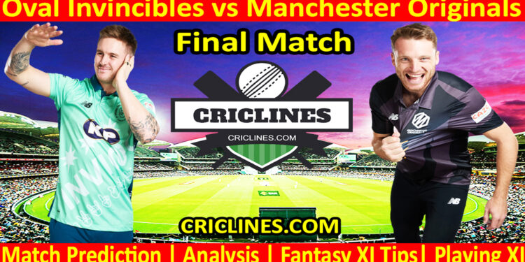 Today Match Prediction-OVI vs MOS-The Hundred League-2023-Final Match-Who Will Win