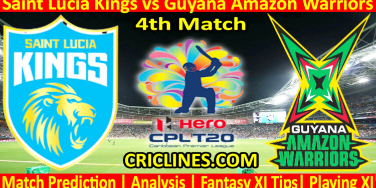 Today Match Prediction-SLK vs GAW-CPL T20 2023-4th Match-Who Will Win
