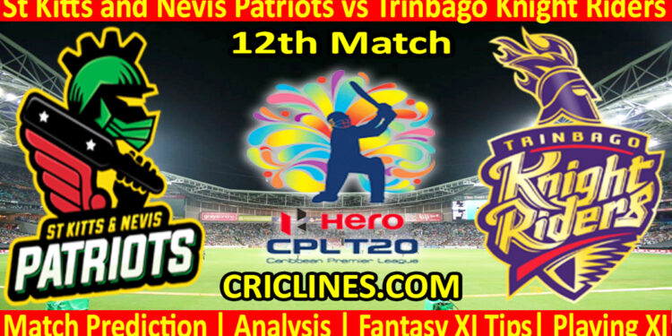 Today Match Prediction-SNP vs TKR-CPL T20 2023-12th Match-Who Will Win