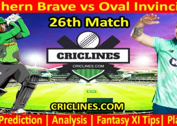 Today Match Prediction-STB vs OVI-The Hundred League-2023-26th Match-Who Will Win