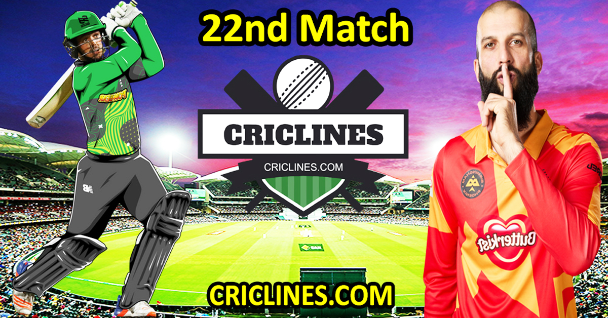 Today Match Prediction-Southern Brave vs Birmingham Phoenix-The Hundred League-2023-22nd Match-Who Will Win