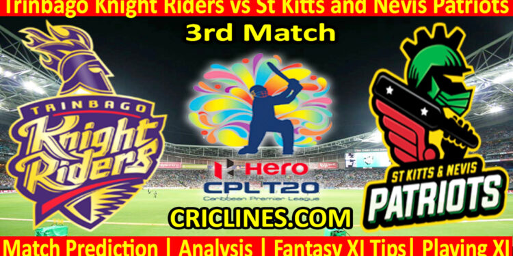 Today Match Prediction-TKR vs SNP-CPL T20 2023-3rd Match-Who Will Win